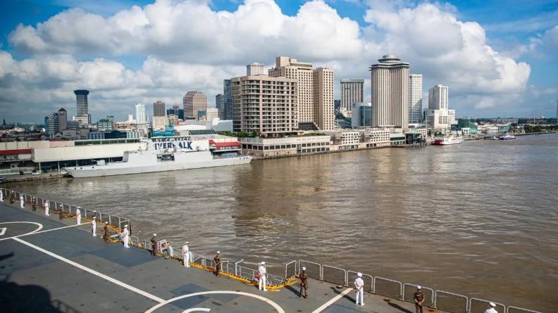 Le groupe Jeanne d’Arc en escale à la Nouvelle-Orléans