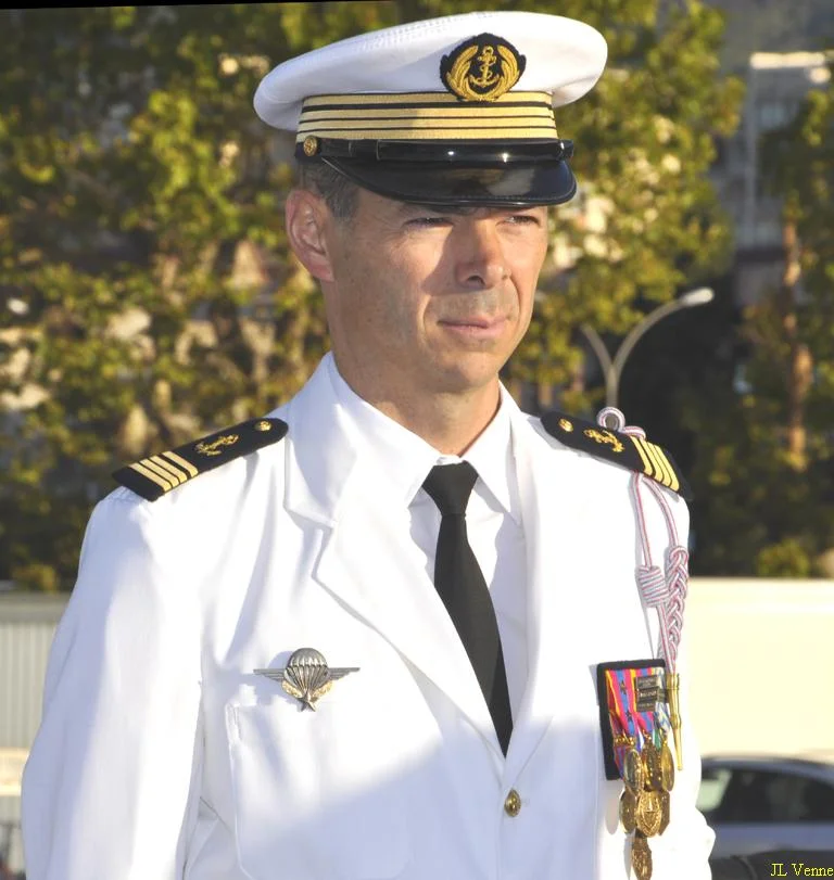 Prise de commandement de la flottille amphibie