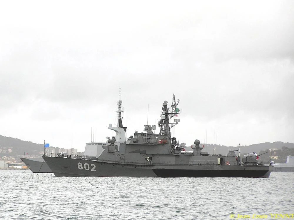 La corvette lance-missiles algérienne Salah Raïs