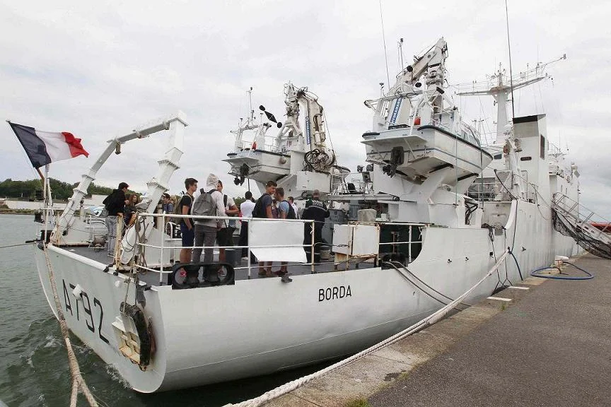 Le Borda en escale à Bayonne