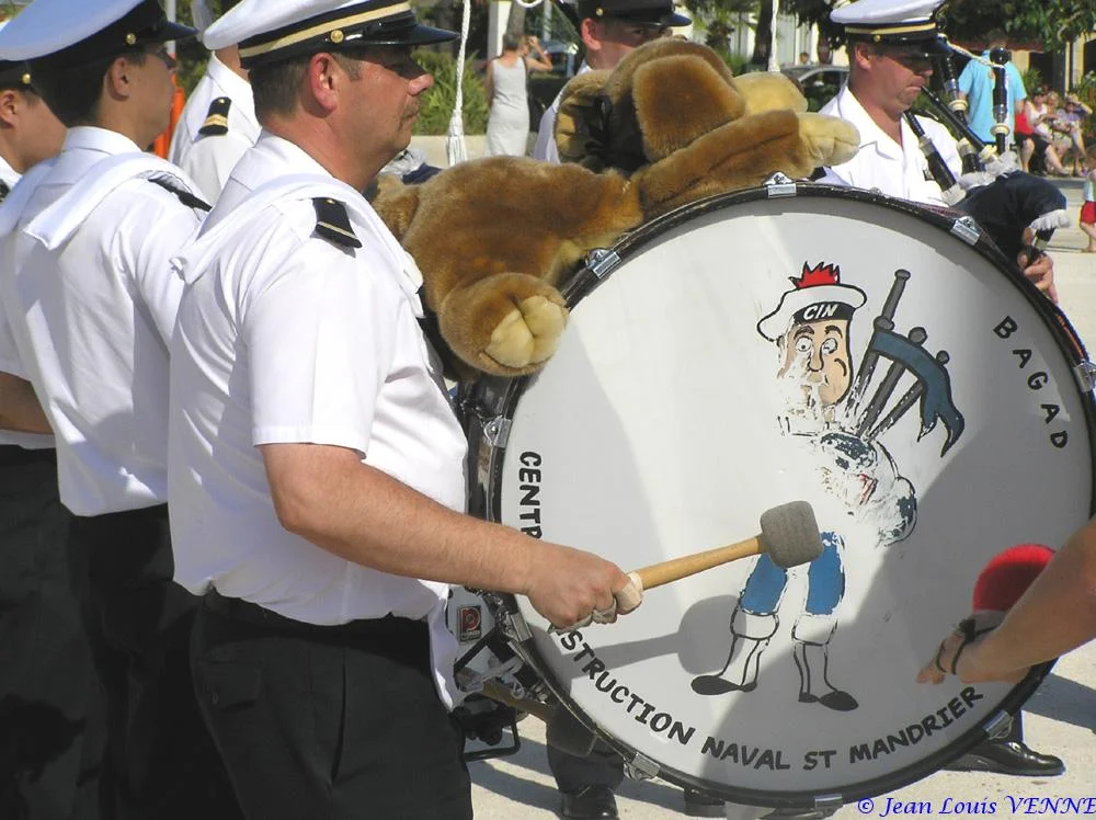 Le bagad du CIN St-Mandrier