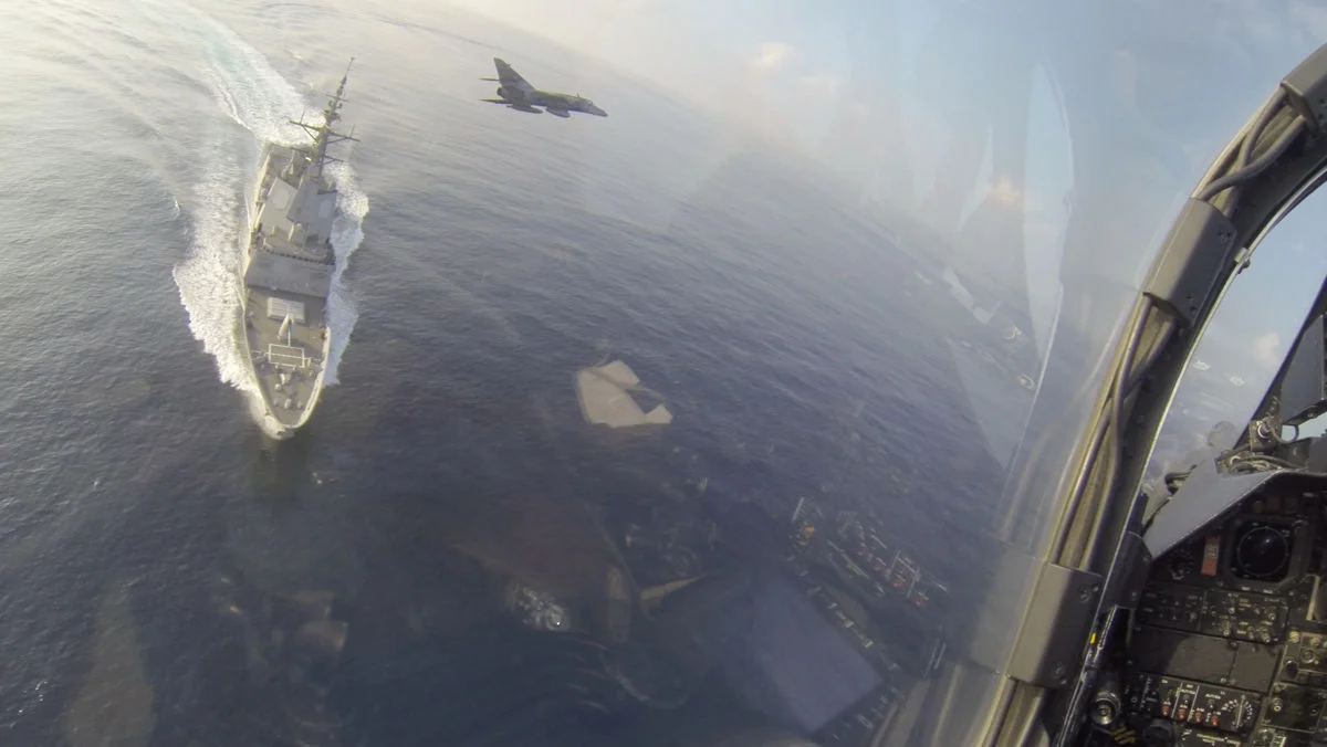 La frégate espagnole Alavaro de Bazan