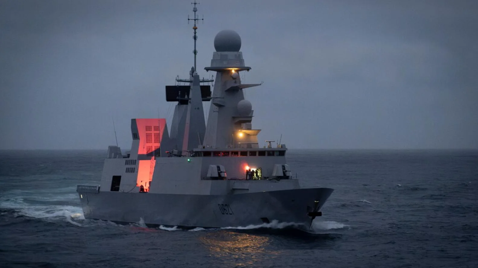 La frégate de défense aérienne Chevalier Paul