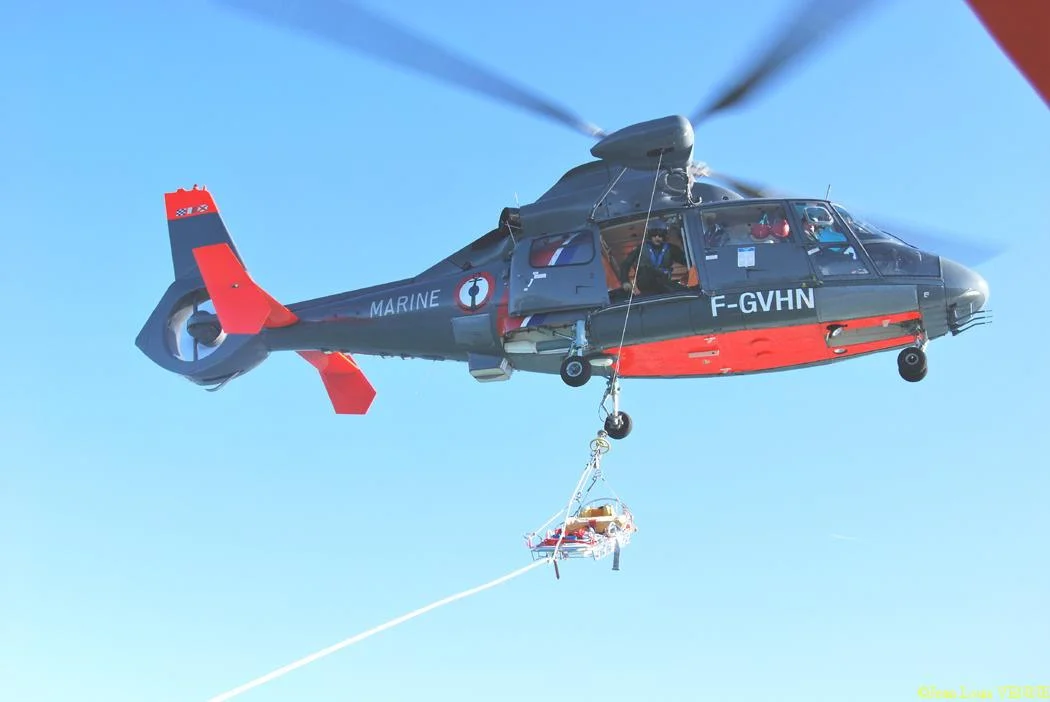 L'hélicoptère Dauphin de service public