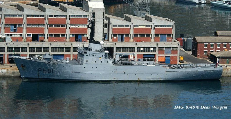 Le patrouilleur Albatros effectue une escale en Afrique du Sud