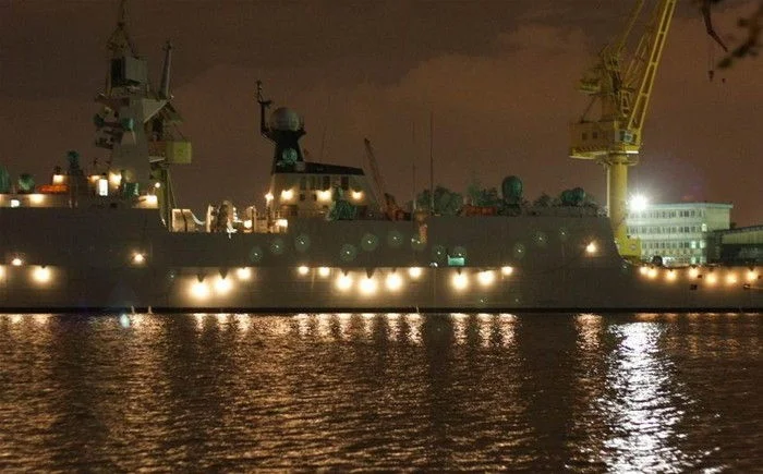 Une frégate chinoise type 054A