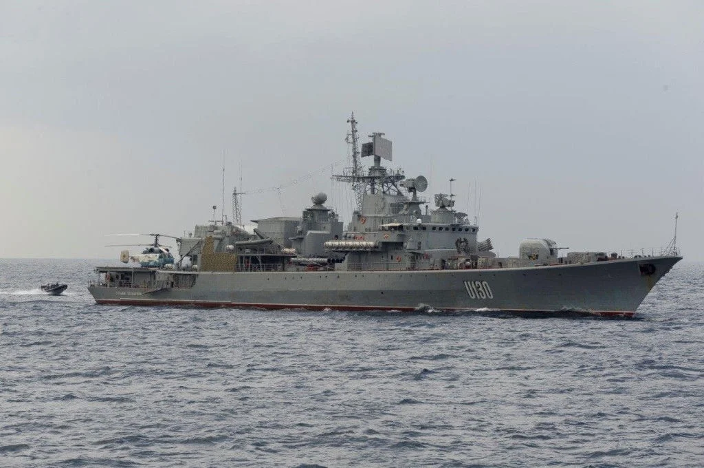 La frégate ukrainienne Hetman Sagaidachny