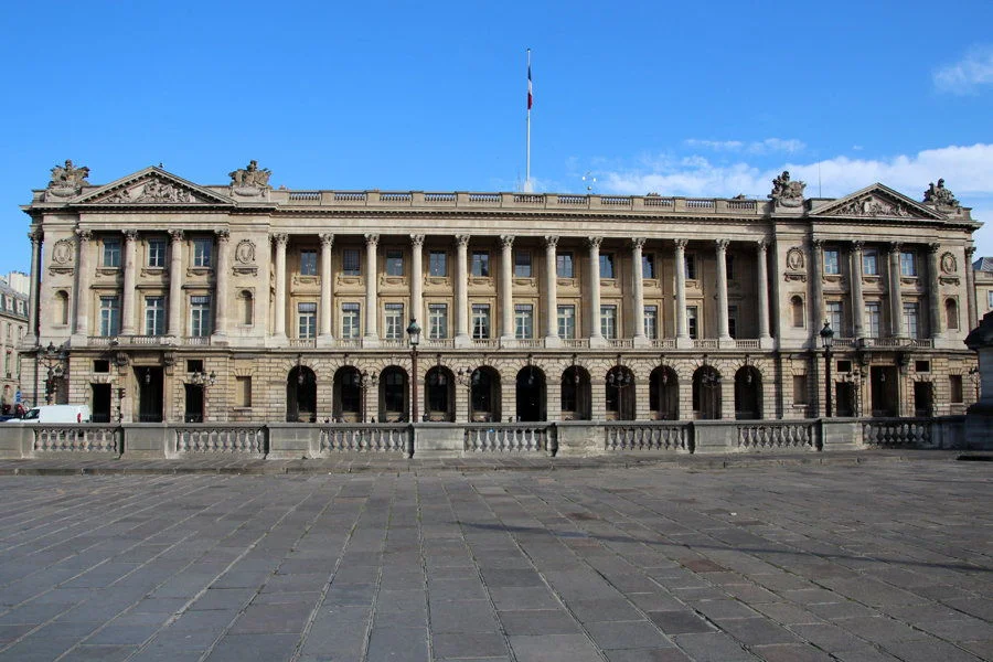 Façade de l'Hôtel de la Marine