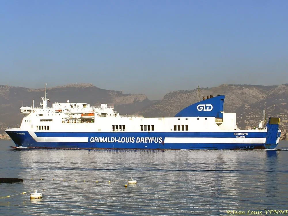 Arrivée Ã  Toulon du Sorrento