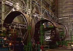 Un sous-marin ScorpÃ¨ne en construction