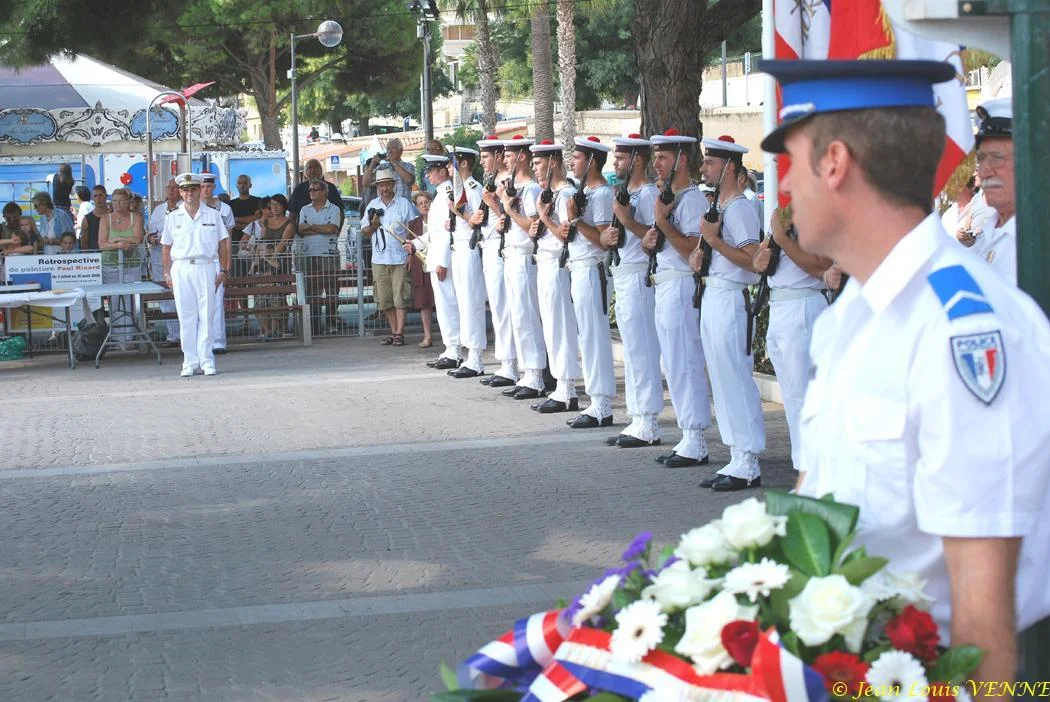 La garde d'honneur du BCR Var