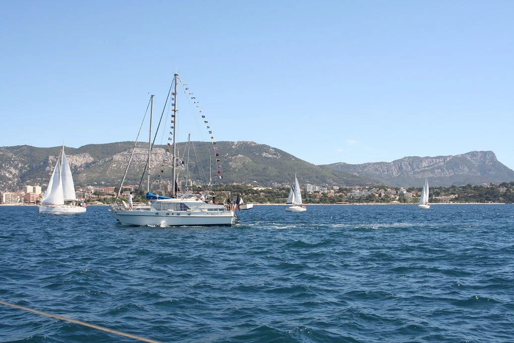 La flottille accueillie en rade de Toulon
